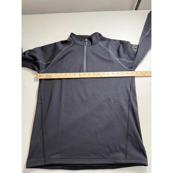 Marmot Stretch Fleece 1/2 Zip Jacket Mens Size Medium Black Pullover Long Sleeve - Picture 7 of 8
